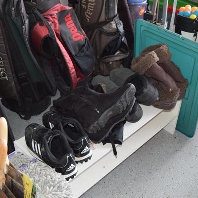 Outdoor Boots, Sports Bags, Cleats