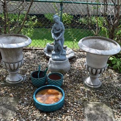 Outdoor Planters, Lawn Statuary