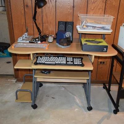 Desk, Electronics, Office Supplies