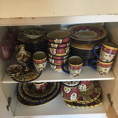Pier One Dishes and Canisters