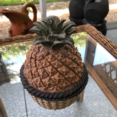 "Welcome" pineapple!