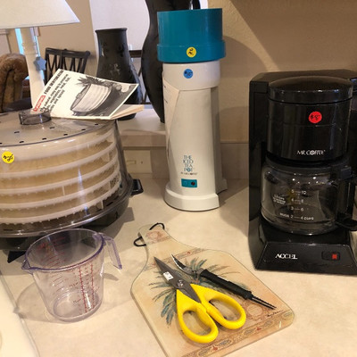 Food Dehydrator, The Iced Tea Pot, Coffee Maker