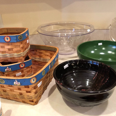 Baskets, Ceramic Bowls