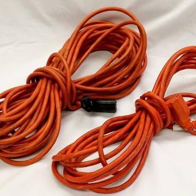 Orange Extension Cords 25 and 50'