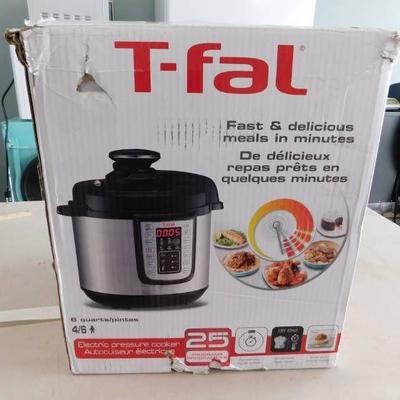T-fal 6qt electric pressure cooker
