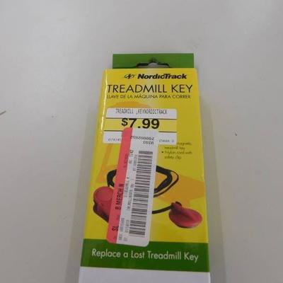 Nordictrack treadmill key