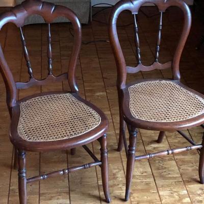 Victorian Ice Cream Parlor Chairs  - $60 Each.  Very delicate