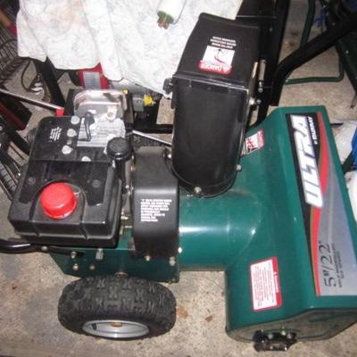 Ultra Snow Blower Very Gently Used