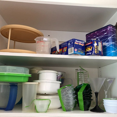 Plastic ware, storage