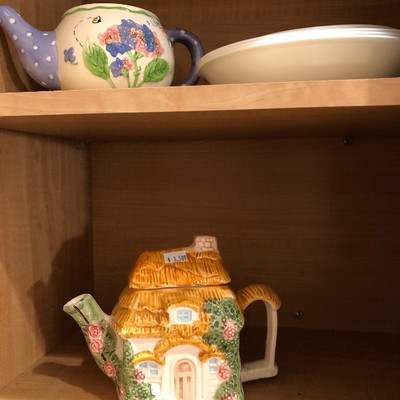 Whimsical tea pots