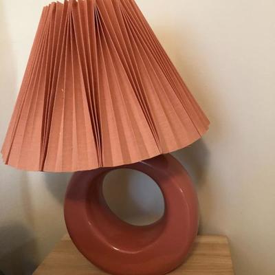 Retro circular lamp