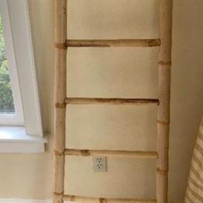 Bamboo Ladder Home Decor
