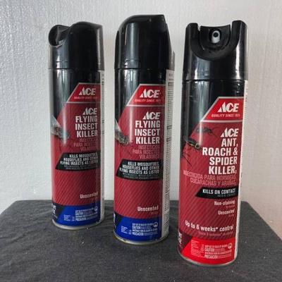 Lot of Mix ACE Insect Killer