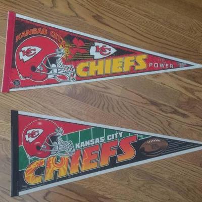 Kansas City Chiefs pennants