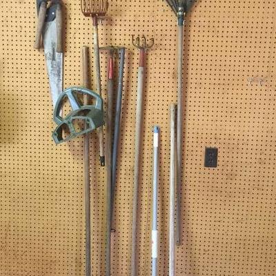 Yard Tools (rakes, shovels, etc)