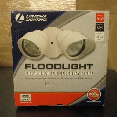 Lithonia Lighting - 200W Halogen Security Floodlig ...