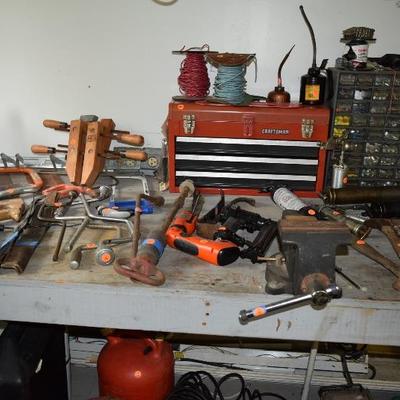 Craftsman Tool Box, Tools, Storage Bins for Nails and Screws