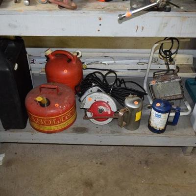 Gas Cans, Garage Items
