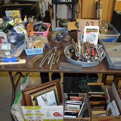 Tools, Garage Items, Art, Picture Frames