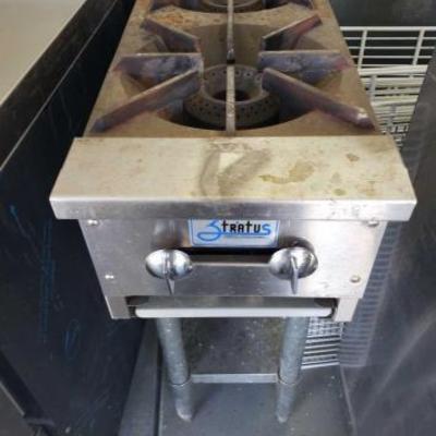 #624: Commercial Stratus Double Burner Model SHP-12-2
Measures approximately 34