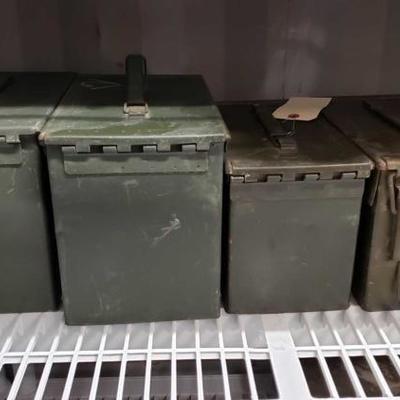 #1424: 4 Empty Ammo Cans
Measures approx 11