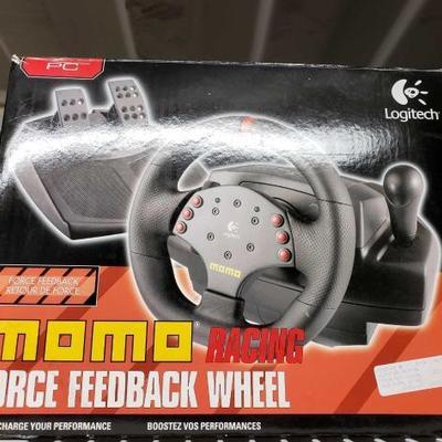 #1436: Momo Racing Force Feedback Wheel
Model: E-UH9