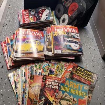 #1576: Comic's Marvel, DC Plus Other's, CD's and Magazine's
Comic's Marvel, DC, Army War Heroes and Gold Key, approximately 26 Comics....