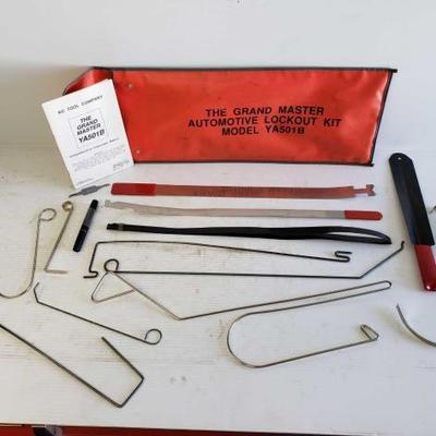 #1058: KC Tool Company Automotive Lockout Kit
KC Tool Company The Grand Master Automotive Lockout Kit model # YA501B