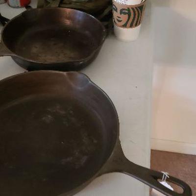 cast iron Griswold & others