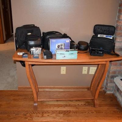 Sofa Table, Camera, Photography Supplies