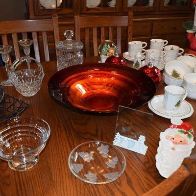Seasonal Dishes, Glass Serving Dishes