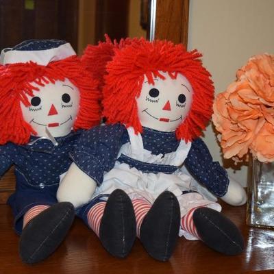 Raggedy Ann and Andy Dolls, Home Decor