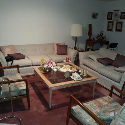 2 chairs sold - sofa/loveseat for sale