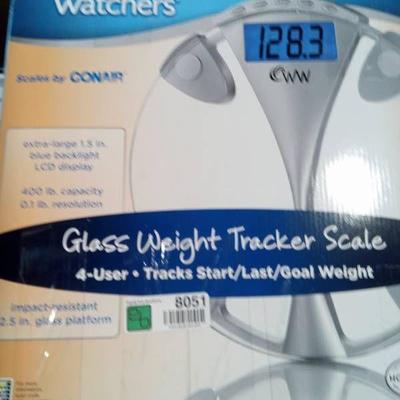 Weight Watchers 12.5-Inch Round Glass Weight Track ...