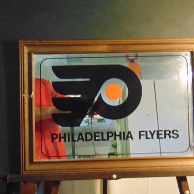 Framed Philadelphia Flyers Mirror