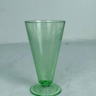 Depression glass tumbler