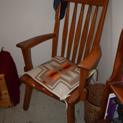 Vintage Chair & Cushion