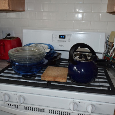Casserole Dishes & Tea Pot