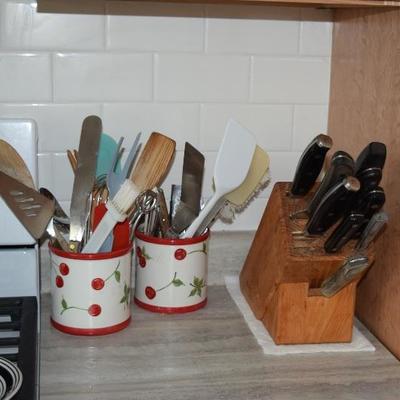 Kitchen Utensils & Knife Set