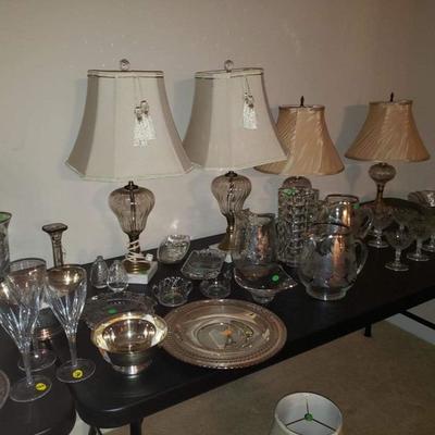 Wonderful lamps and other pieces