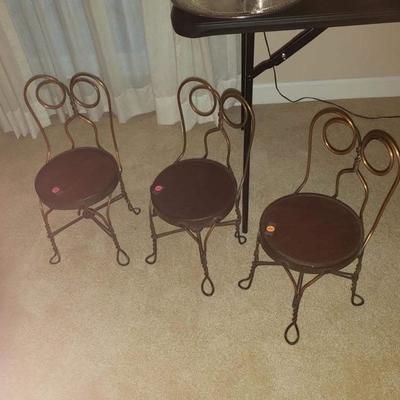 Adorable doll sized chairs