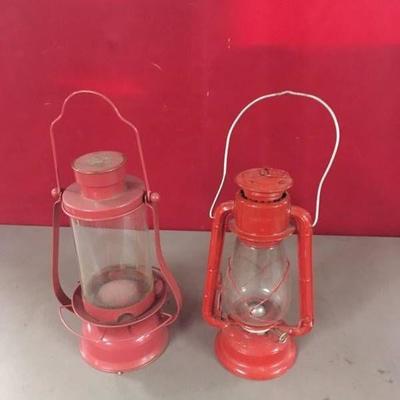 Two Red Lanterns