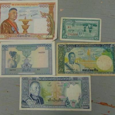 Foreign Currency - Laos