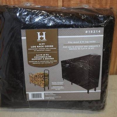 Open Hearth 8 Foot Log Rack Cover