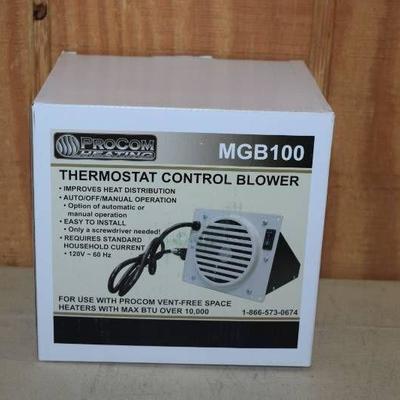 ProCom Heating MGB100 Thermostat Control Blower