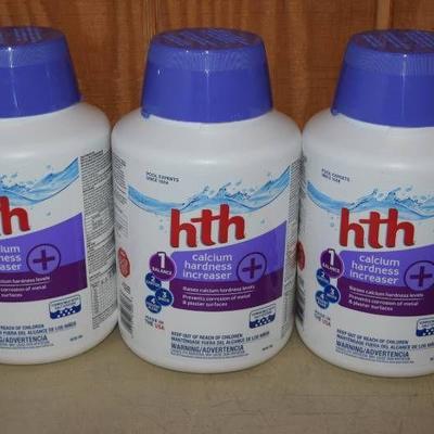 3 Bottles hth Calcium Hardness Increaser