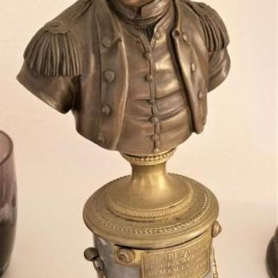 French cabinet bronze - George Washington - late 18th, early 19th century