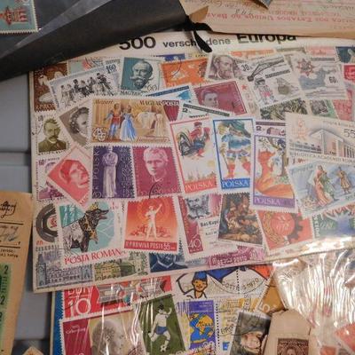 Part of a Large Stamp Collection