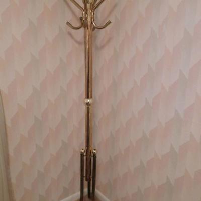 Brass Coat Rack