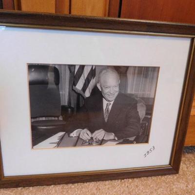 1953 Photo of President Eisenhower 